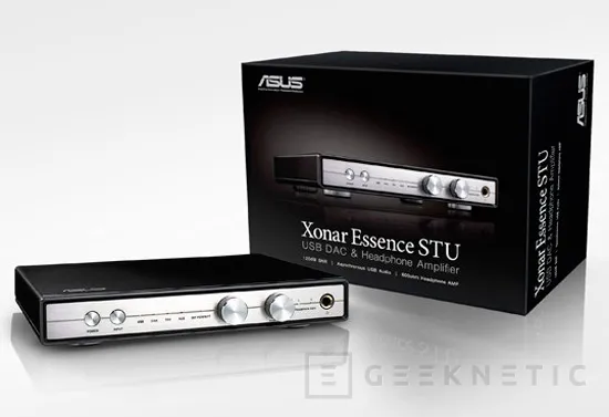 ASUS Xonar Essence STU, tarjeta de sonido externa de alta calidad, Imagen 1