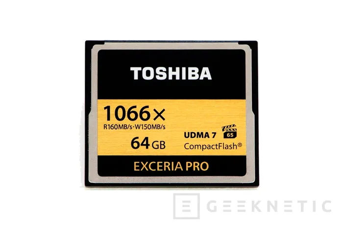 Toshiba anuncia nuevas tarjetas CompactFlash de alta velocidad para cámaras reflex, Imagen 1