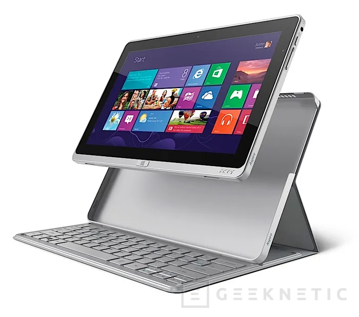 Acer Aspire P3, tablet híbrida con funda con teclado al estilo Surface, Imagen 2