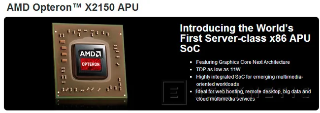 AMD desvela la nueva familia de procesadores para servidores Opteron Serie X, Imagen 1