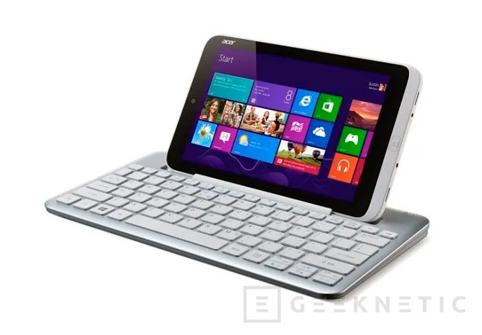 Computex 2013. ACER. Iconia W3, tablet de 8 pulgadas con Windows 8 de escritorio, Imagen 1