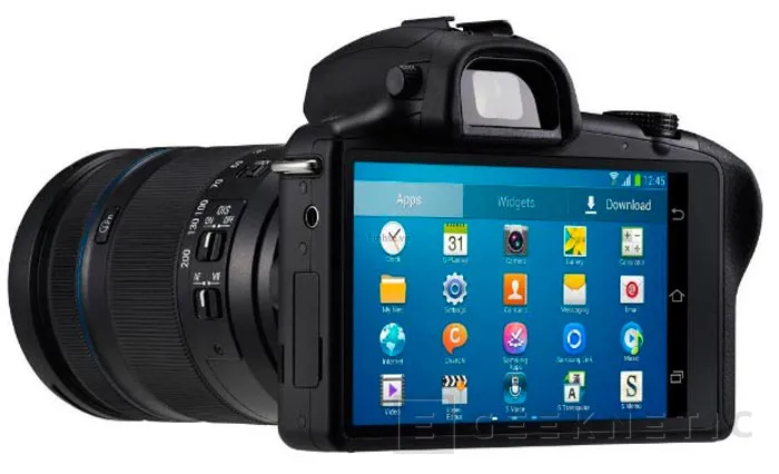 Samsung Galaxy NX, cámara sin espejo y con objetivos intercambiables con Android, Imagen 2