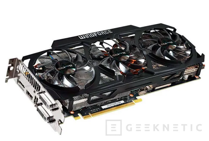 Gigabyte GeForce GTX 770 WindForce 3X OC con triple ventilador y 4GB de memoria, Imagen 1