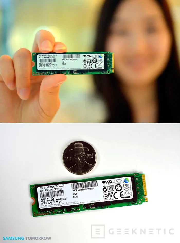Samsung XP941, un SSD en formato M.2 con 1.400 MB/s de velocidad de lectura, Imagen 1