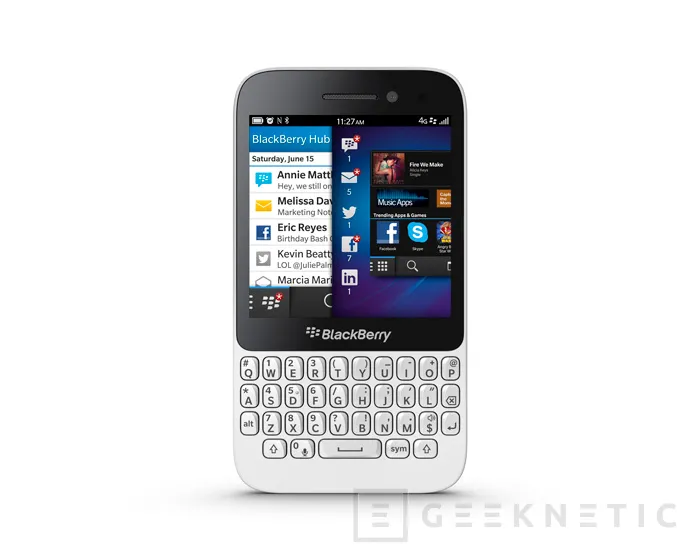 Blackberry Q5, el terminal más asequible con Blackberry 10 llega a España, Imagen 1