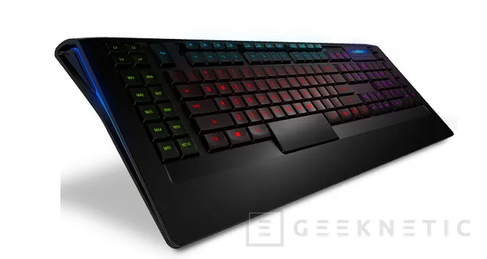 SteelSeries Apex, llega un nuevo teclado gaming con retroiluminación personalizable, Imagen 1