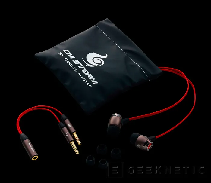 Cooler Master Storm Pitch, nuevos auriculares gaming in-ear, Imagen 1