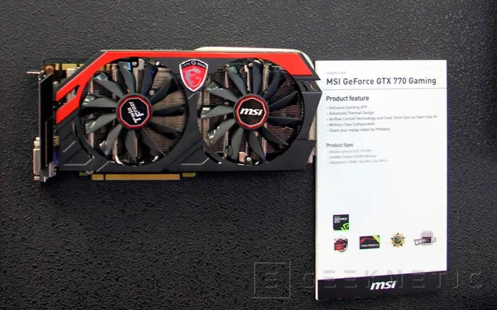 MSI actualiza su GeForce GTX 770 Gaming con 4 GB de memoria, Imagen 3