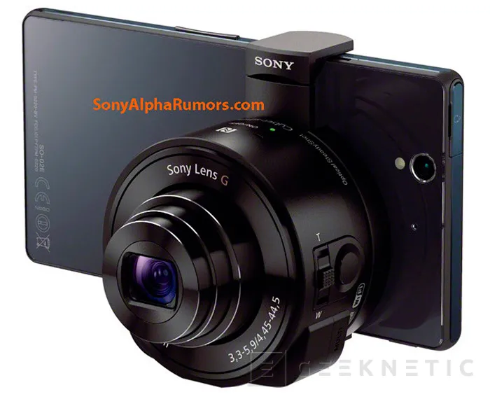 Sony está trabajando en módulos externos de cámara con sensor y objetivo para móviles, Imagen 1