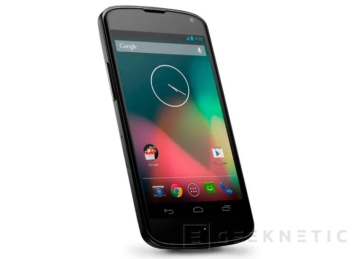 Google rebaja el precio del Nexus 4 hasta los 200 euros, Imagen 1