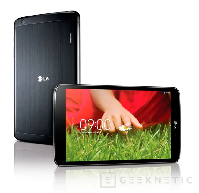LG G PAD 8.3, un nuevo tablet de 8 pulgadas con resolución de 1920 x 1200 píxeles, Imagen 1
