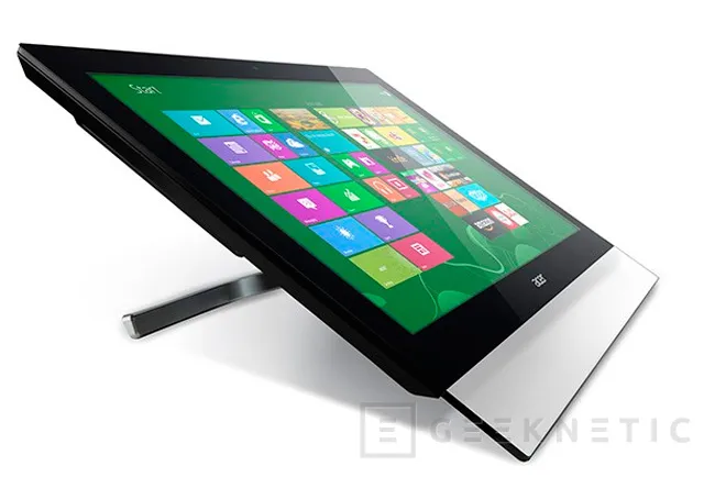 IFA 2013. Acer T272HUL, la pantalla multitáctil con resolución WQHD costará 799 Euros, Imagen 2