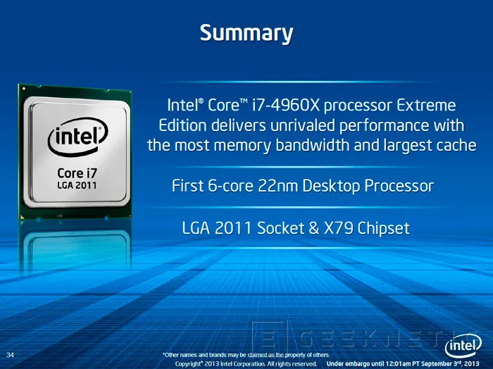 Intel presenta oficialmente los nuevos procesadores de gama alta Ivy Bridge-E, Imagen 1