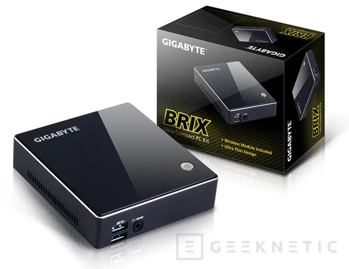 Gigabyte actualiza su mini PC BRIX con procesadores Intel Haswell, Imagen 1