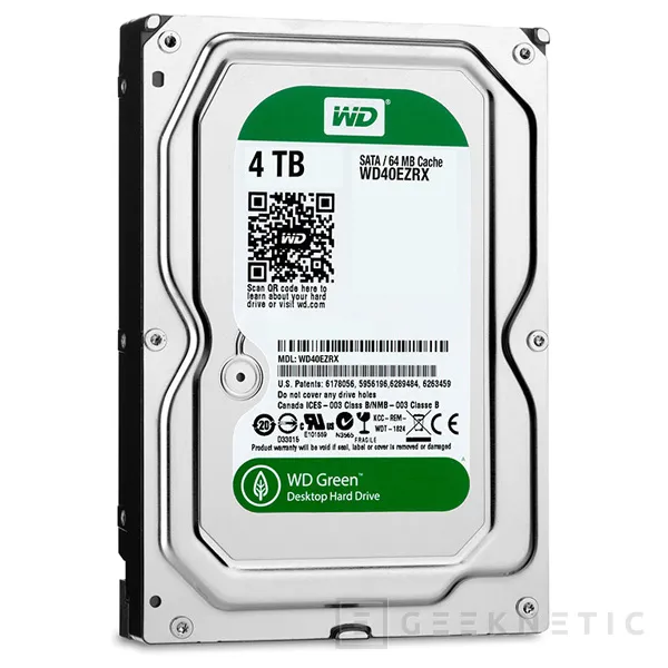 Western Digital lanza nuevos discos duros WD Green de 4 TB y WD Red en formato 2.5", Imagen 1