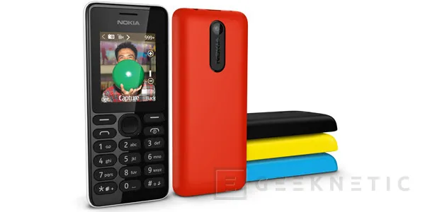 Nokia 108, un teléfono móvil sencillo por 29 Dólares, Imagen 1