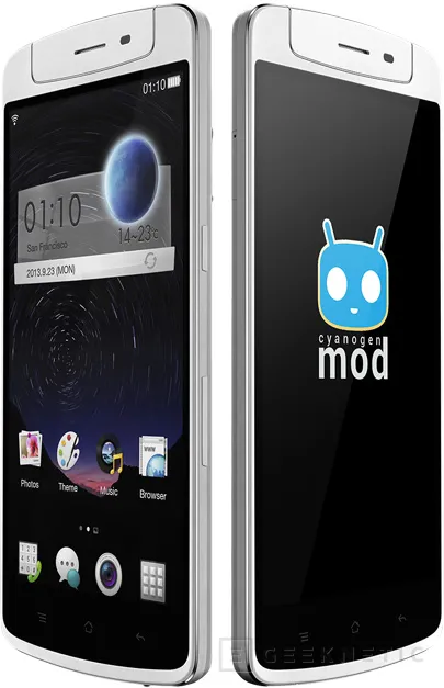 Oppo presenta su smartphone N1 con cámara giratoria y Cyanogen como sistema operativo, Imagen 3