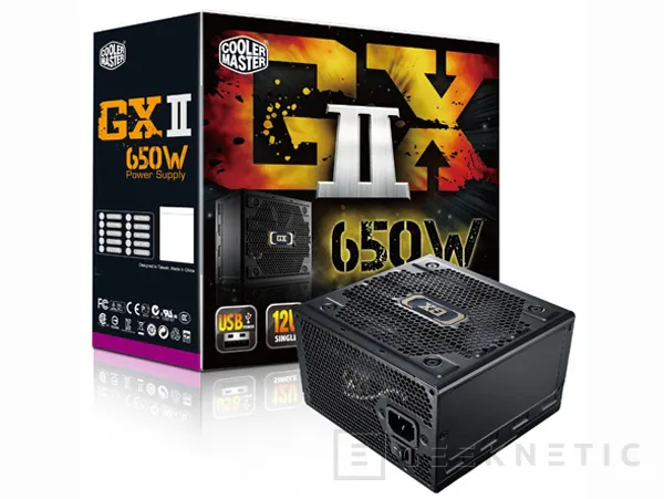 Nueva serie de fuentes de alimentación Cooler Master GX II, Imagen 2