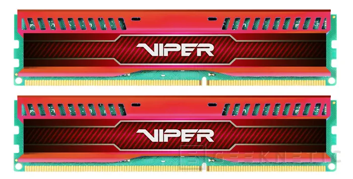 Patriot Viper 3 Low Profile, memorias DDR3 de bajo perfil, Imagen 1