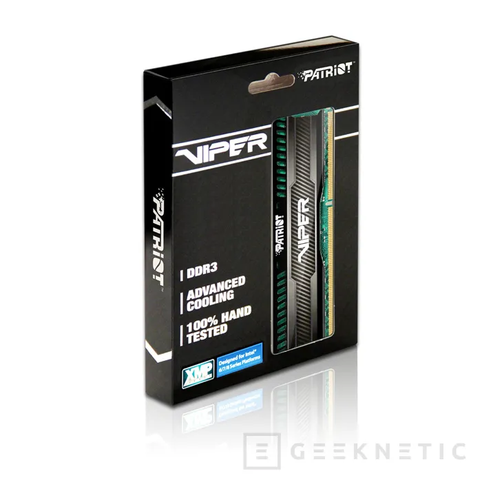 Patriot Viper 3 Low Profile, memorias DDR3 de bajo perfil, Imagen 3