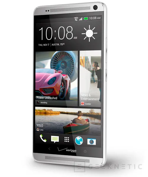 HTC presenta el One Max, un terminal de 5.9 pulgadas con lector de huellas, Imagen 1