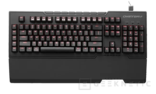 CM Storm Trigger-Z, nuevo teclado mecánico para jugadores, Imagen 3