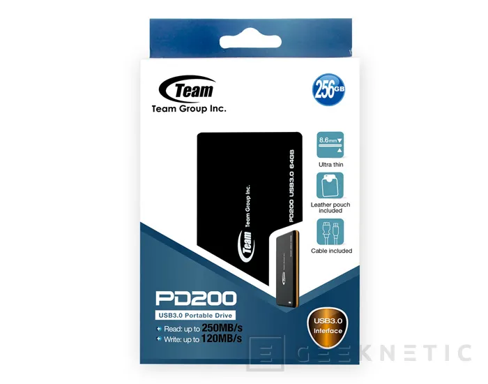 Team Group P200, SSD externo USB 3.0 y un formato de tan solo 1.8 pulgadas, Imagen 2
