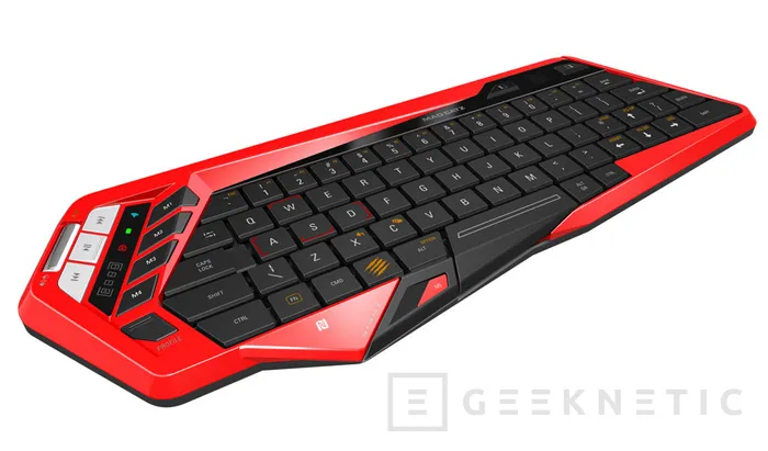 Mad Catz S.T.R.I.K.E.M, llega un nuevo teclado gaming portátil con NFC, Imagen 1