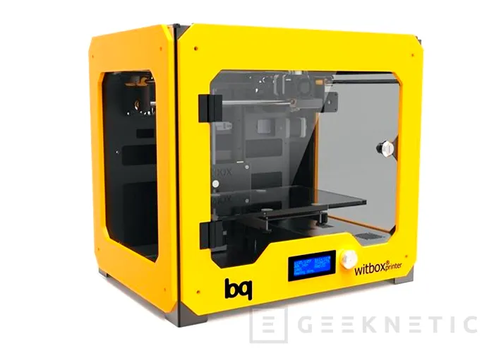 Bq Witbox, una impresora 3D fabricada en España, Imagen 1