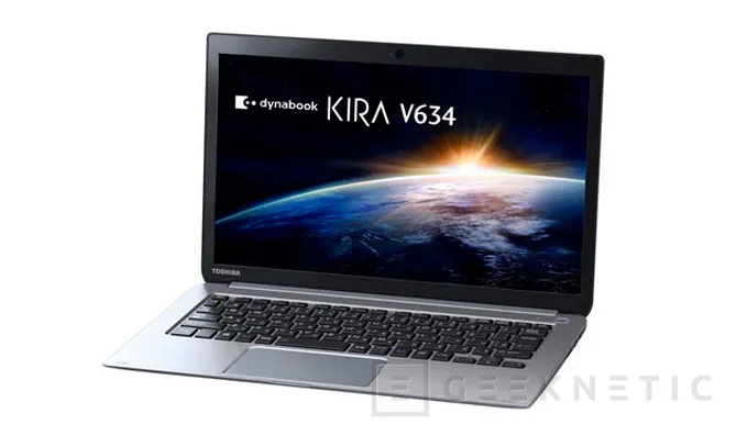 Toshiba Dynabook  KIRA V634, nuevo ultrabook con 22 horas de autonomía, Imagen 1