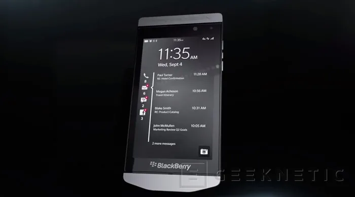 Blackberry presenta un Z10 diseñado por Porche, Imagen 1