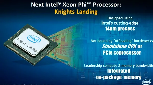El co-procesador Intel Xeon Phi Knights Landing estará disponible en formato Socket , Imagen 1