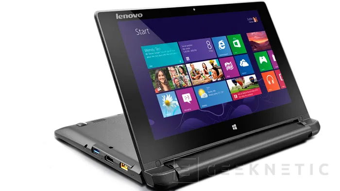 Lenovo Flex 10, un portátil táctil de 10 pulgadas con pantalla giratoria, Imagen 2