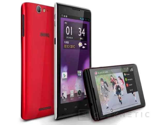 BenQ presenta dos nuevos smartphones con Android, Imagen 2