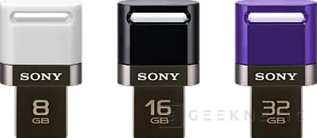 Sony presenta unas memorias USB para móviles, Imagen 1
