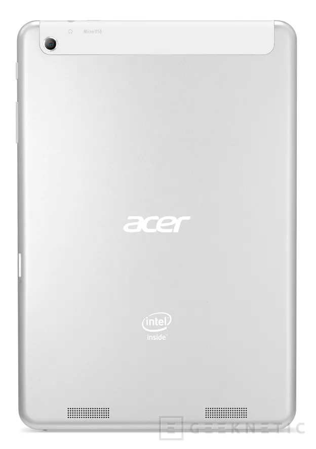 Acer Iconia A1-830, tablet Android con procesador Intel Clover Trail+, Imagen 2