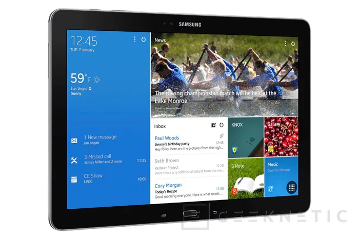 Samsung Galaxy NotePRO y TabPRO, nuevos tablets de gama alta, Imagen 1