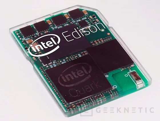 Intel Edison, mini PC con el tamaño y forma de una tarjeta SD, Imagen 1