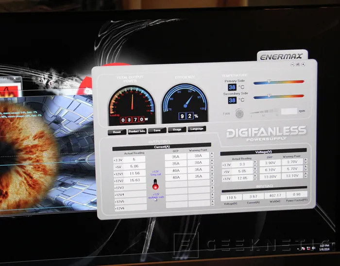 Enermax presenta su primera fuente digital y con refrigeración pasiva, Imagen 2