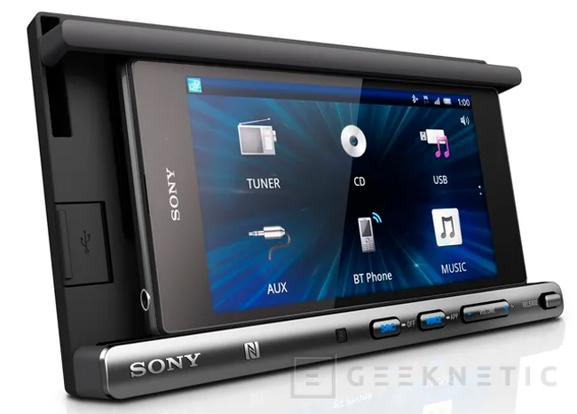 Sony XSP-N1BT, integra tu smartphone en tu vehículo, Imagen 1