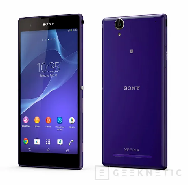 Sony Xperia T2 Ultra, smartphone de gran tamaño y gama media, Imagen 1