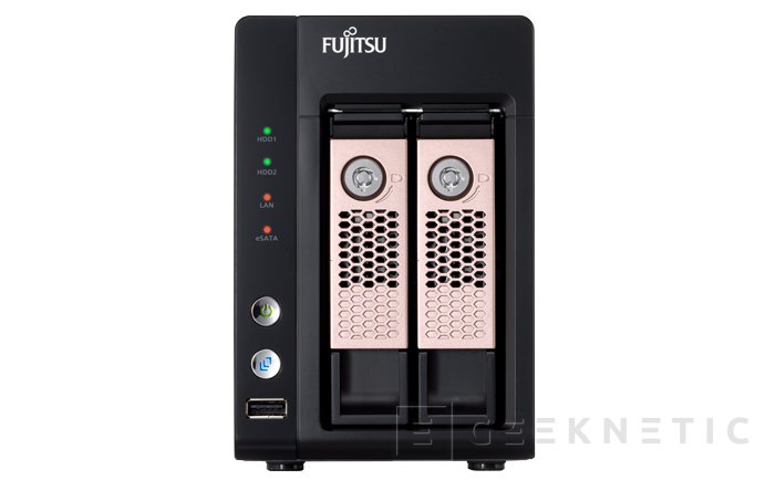 NAS Fujitsu Q703, 4 To, 2 Baies, Interface Ethernet, Occasion
