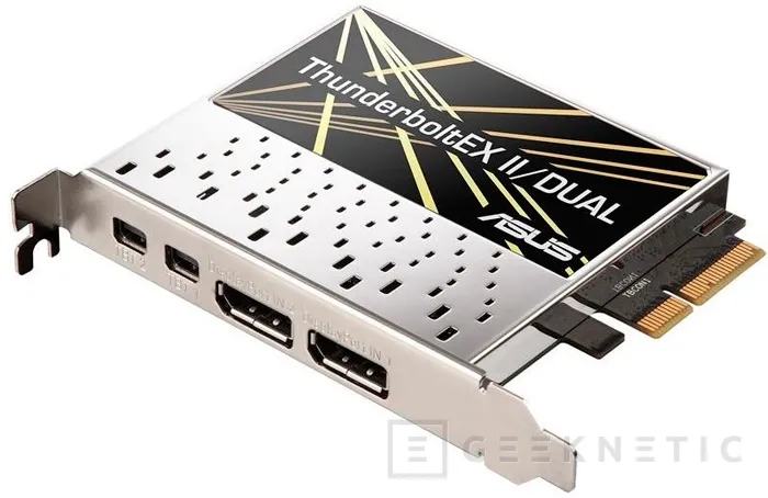 ASUS ThunderboltEX II, tarjeta PCI-Express para añadir soporte Thunderbolt II, Imagen 2