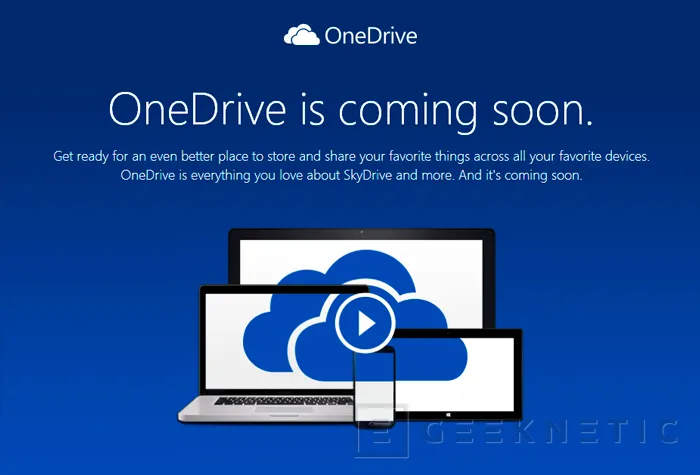 Microsoft Skydrive pasará a llamarse OneDrive, Imagen 1