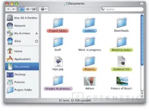 Mac OS X 10.3 Panther y Server Panther, Imagen 2