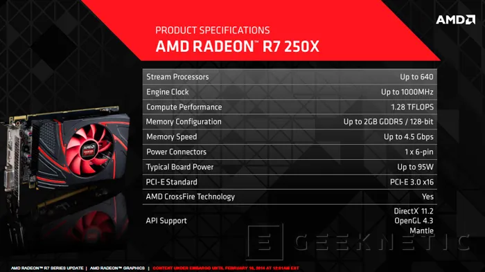 AMD lanza oficialmente la Radeon R7 250X, Imagen 2