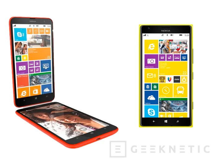 Llegan a España los Lumia 1520 y 1320, los smartphones más grandes de Nokia, Imagen 1