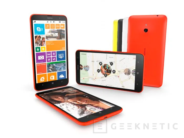 Llegan a España los Lumia 1520 y 1320, los smartphones más grandes de Nokia, Imagen 3