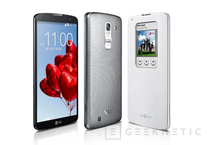 Presentado oficialmente el nuevo LG G Pro 2, Imagen 3