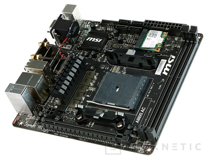 MSI A88XI AC, nueva placa base Mini-ITX para las APU Kaveri de AMD, Imagen 2